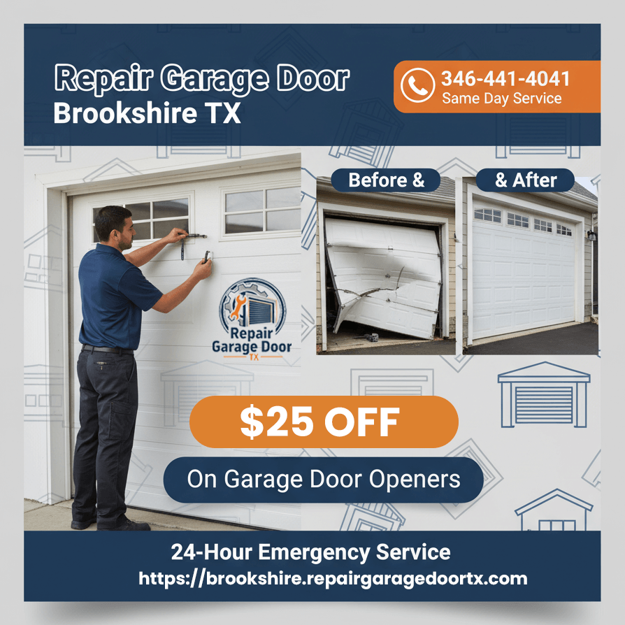 Repair Garage Door Brookshire TX